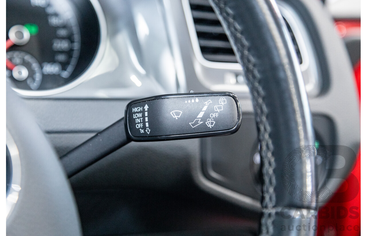 08/2015 Volkswagen Golf Alltrack 132 TSI (AWD) MK7 AU MY16 4d Wagon Tornado Red Turbo 1.8L