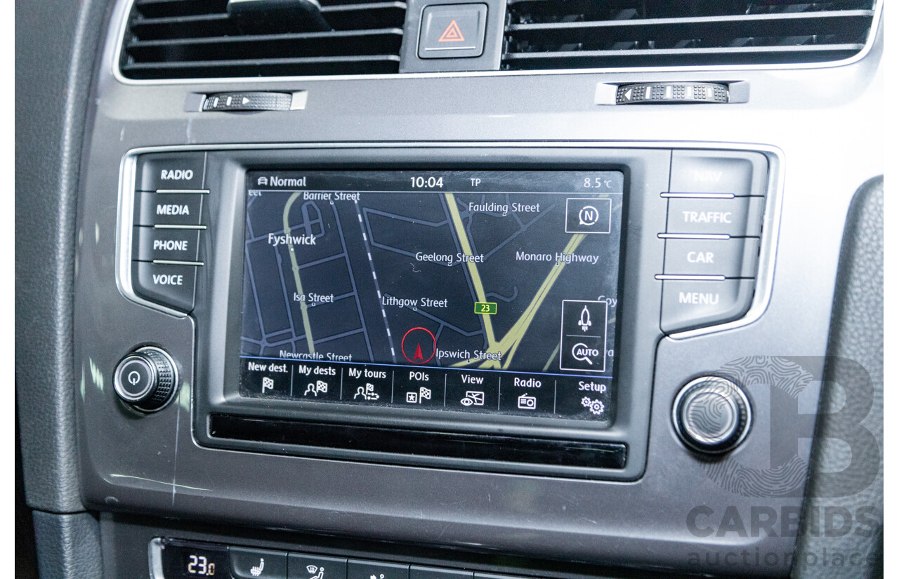 08/2015 Volkswagen Golf Alltrack 132 TSI (AWD) MK7 AU MY16 4d Wagon Tornado Red Turbo 1.8L