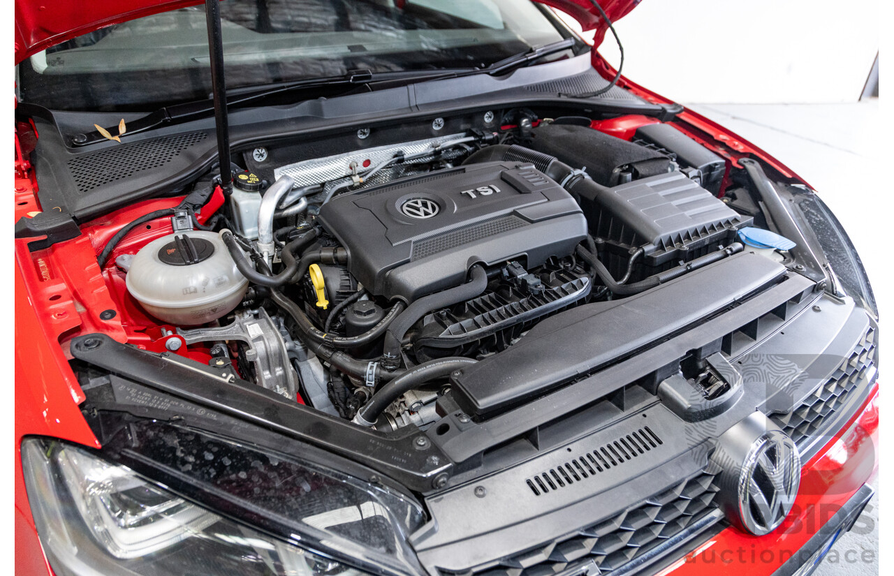 08/2015 Volkswagen Golf Alltrack 132 TSI (AWD) MK7 AU MY16 4d Wagon Tornado Red Turbo 1.8L