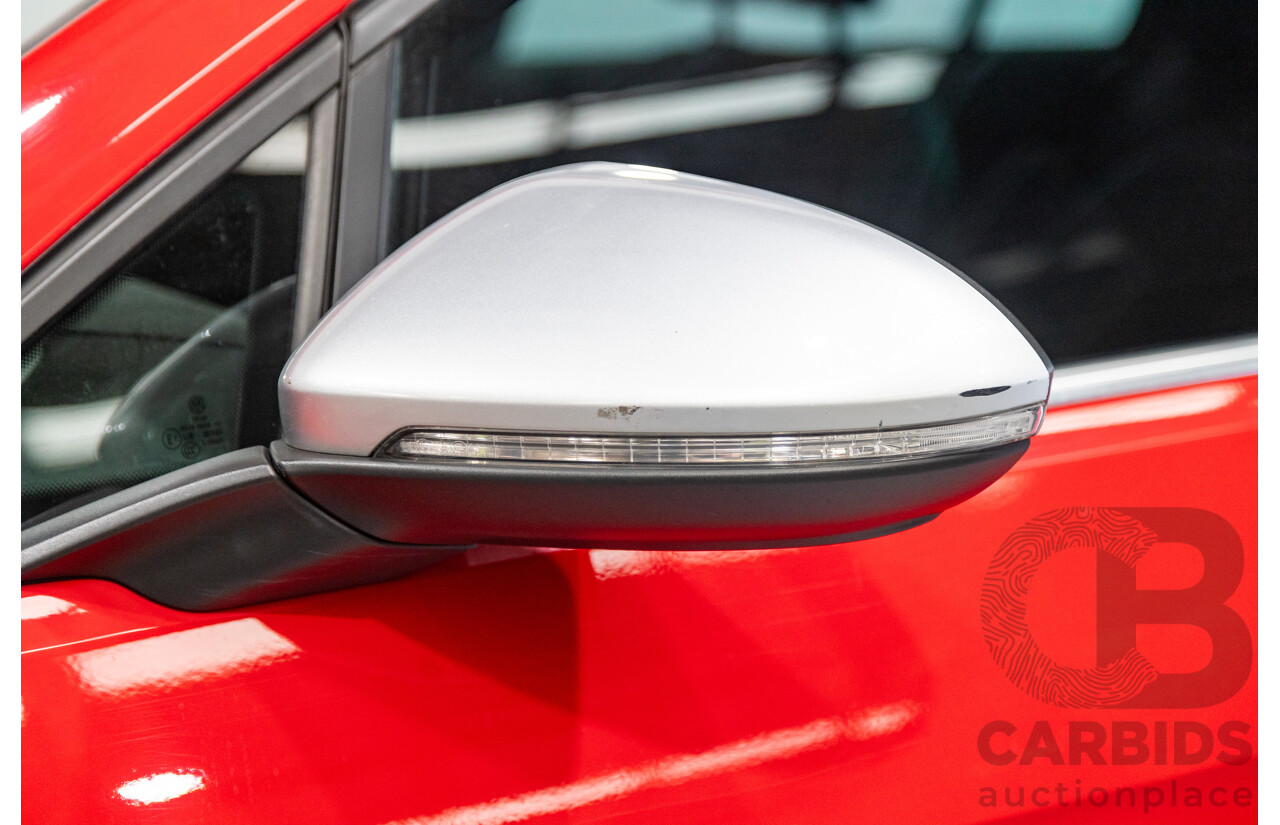 08/2015 Volkswagen Golf Alltrack 132 TSI (AWD) MK7 AU MY16 4d Wagon Tornado Red Turbo 1.8L