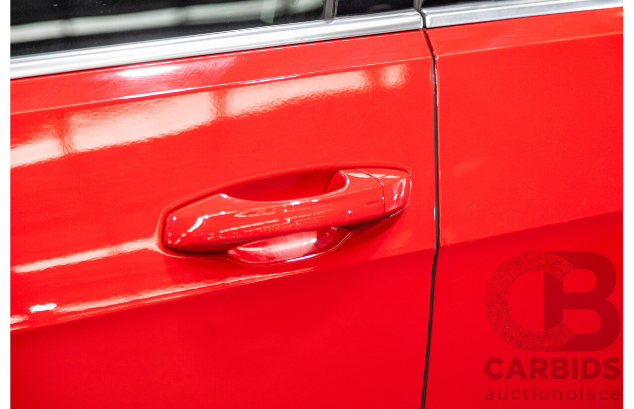 08/2015 Volkswagen Golf Alltrack 132 TSI (AWD) MK7 AU MY16 4d Wagon Tornado Red Turbo 1.8L