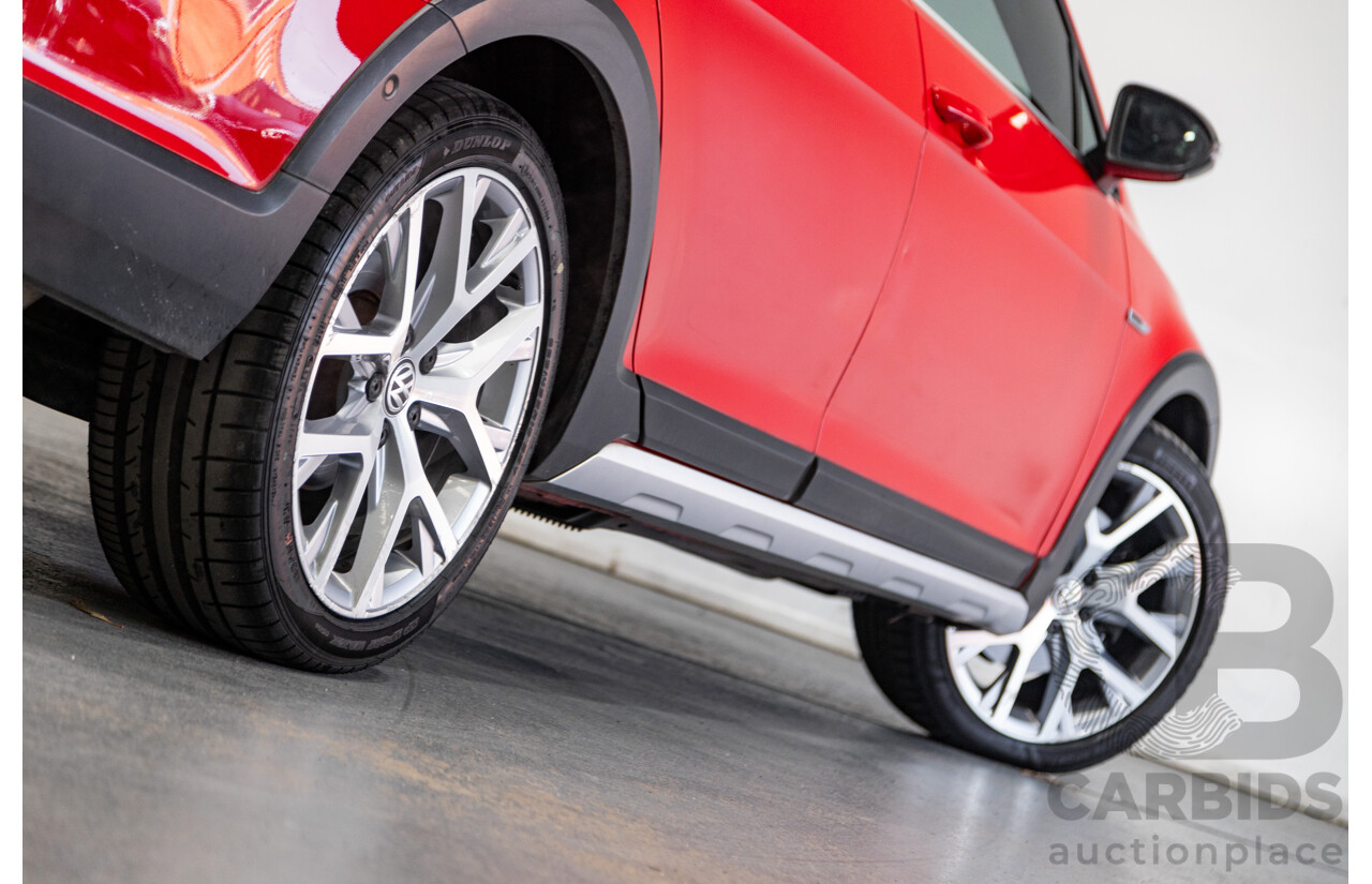 08/2015 Volkswagen Golf Alltrack 132 TSI (AWD) MK7 AU MY16 4d Wagon Tornado Red Turbo 1.8L