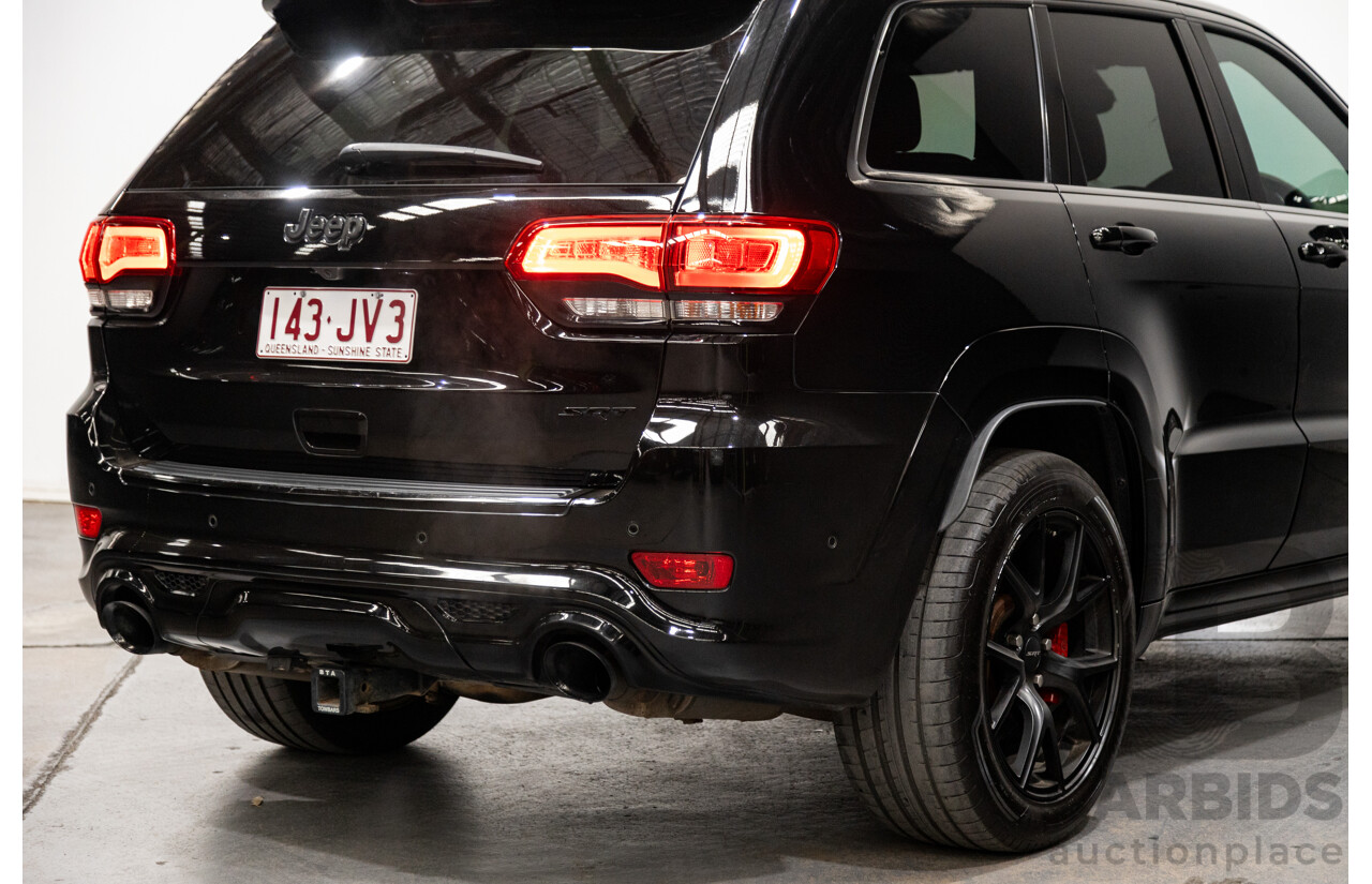 3/2018 Jeep Grand Cherokee SRT 8 (4x4) WK MY18 4d Wagon Diamond Black Crystal Pearl V8 6.4L