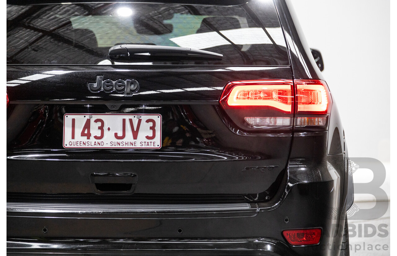 3/2018 Jeep Grand Cherokee SRT 8 (4x4) WK MY18 4d Wagon Diamond Black Crystal Pearl V8 6.4L