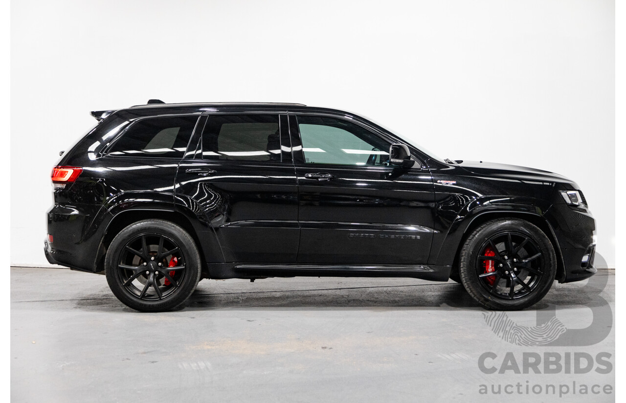 3/2018 Jeep Grand Cherokee SRT 8 (4x4) WK MY18 4d Wagon Diamond Black Crystal Pearl V8 6.4L