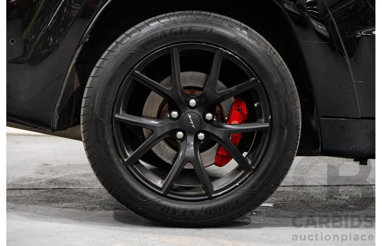 3/2018 Jeep Grand Cherokee SRT 8 (4x4) WK MY18 4d Wagon Diamond Black Crystal Pearl V8 6.4L