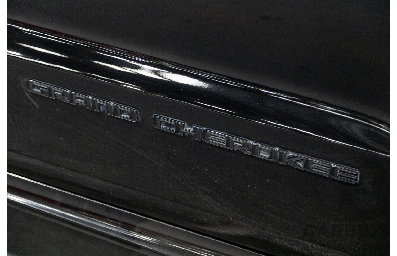 3/2018 Jeep Grand Cherokee SRT 8 (4x4) WK MY18 4d Wagon Diamond Black Crystal Pearl V8 6.4L