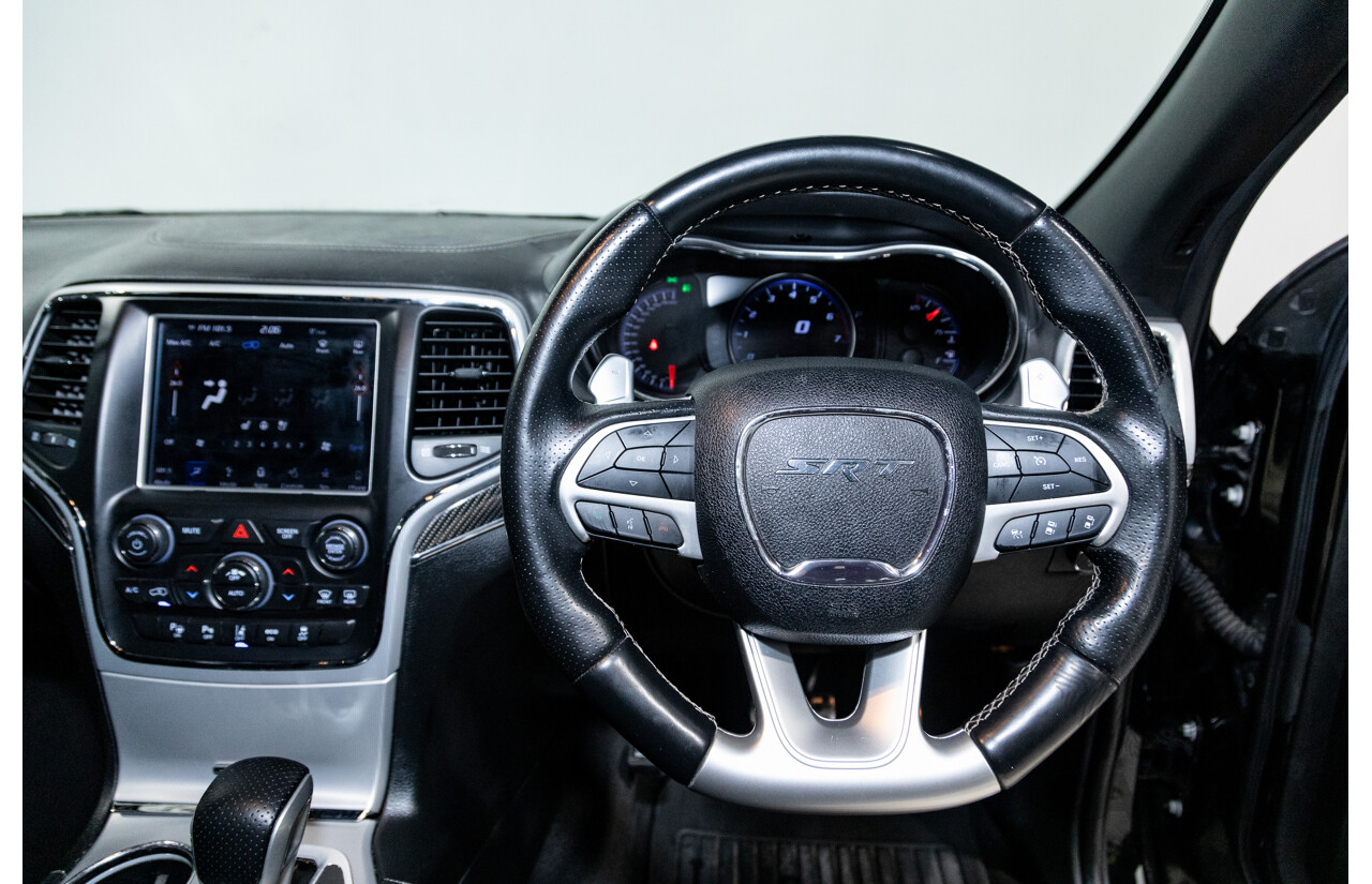 3/2018 Jeep Grand Cherokee SRT 8 (4x4) WK MY18 4d Wagon Diamond Black Crystal Pearl V8 6.4L