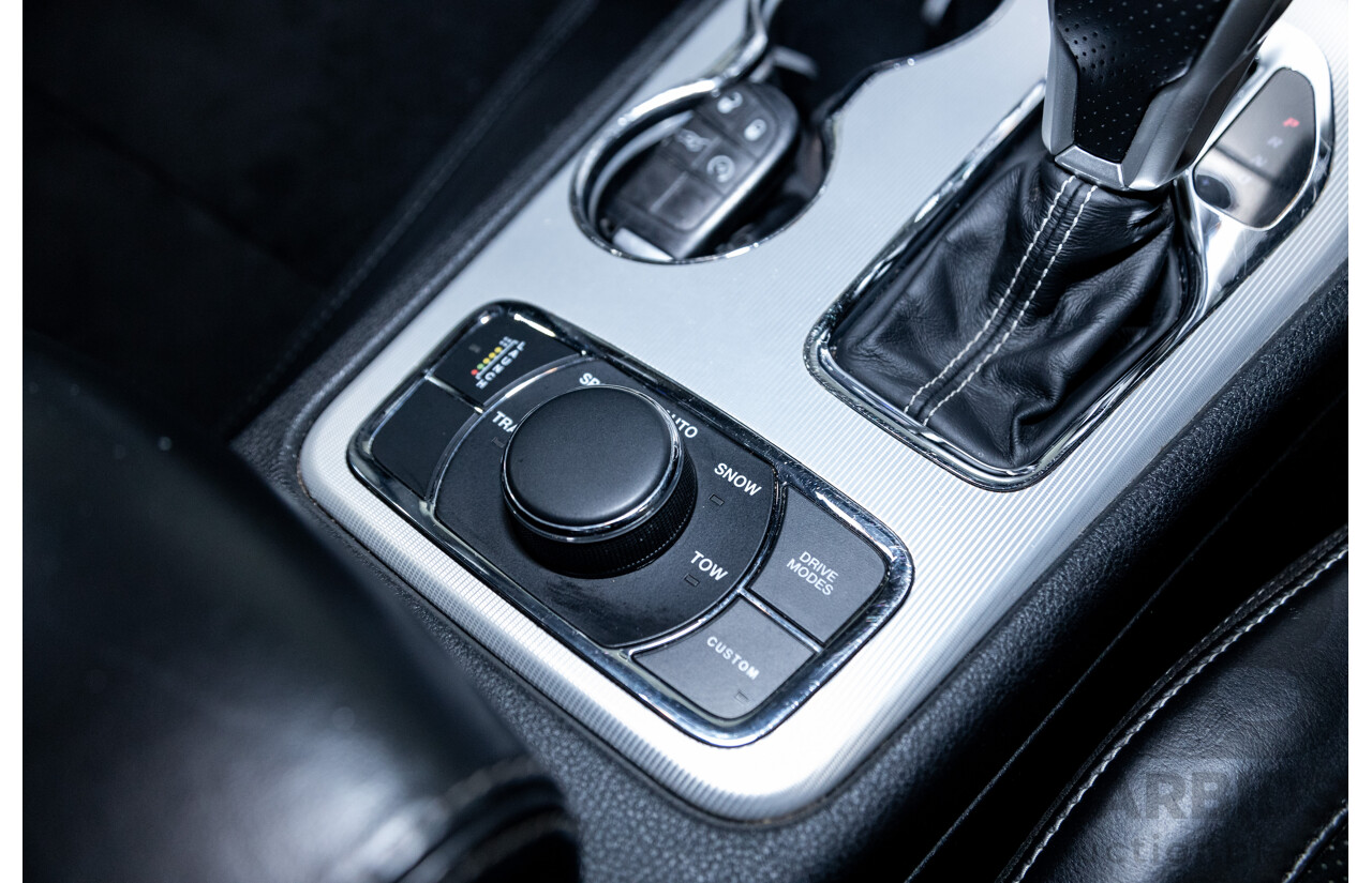 3/2018 Jeep Grand Cherokee SRT 8 (4x4) WK MY18 4d Wagon Diamond Black Crystal Pearl V8 6.4L