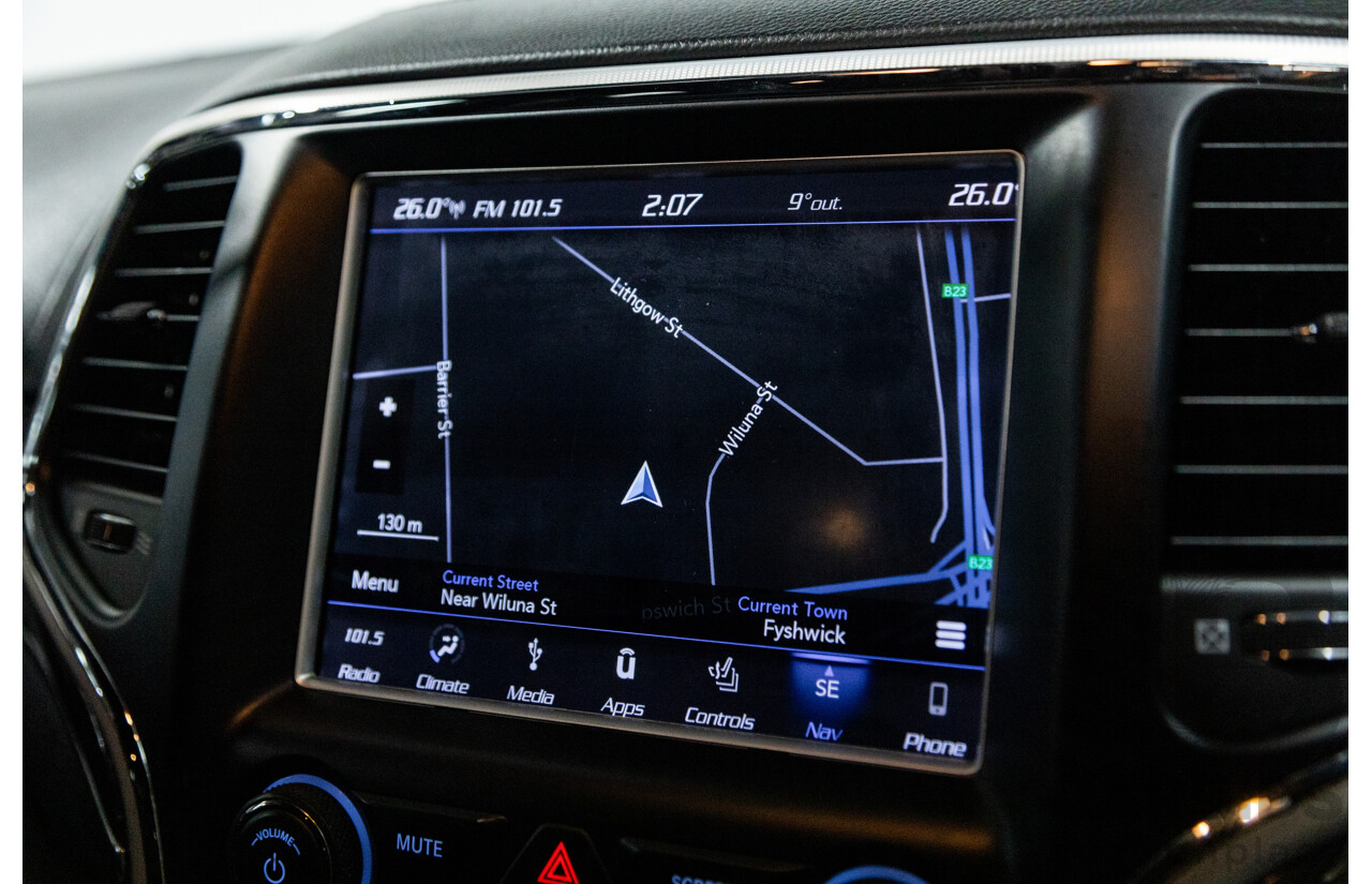 3/2018 Jeep Grand Cherokee SRT 8 (4x4) WK MY18 4d Wagon Diamond Black Crystal Pearl V8 6.4L