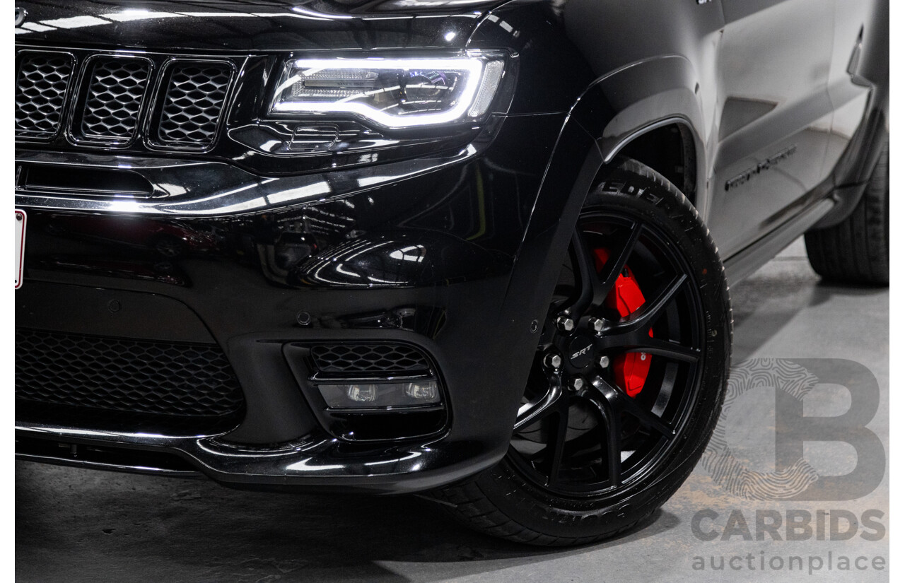 3/2018 Jeep Grand Cherokee SRT 8 (4x4) WK MY18 4d Wagon Diamond Black Crystal Pearl V8 6.4L
