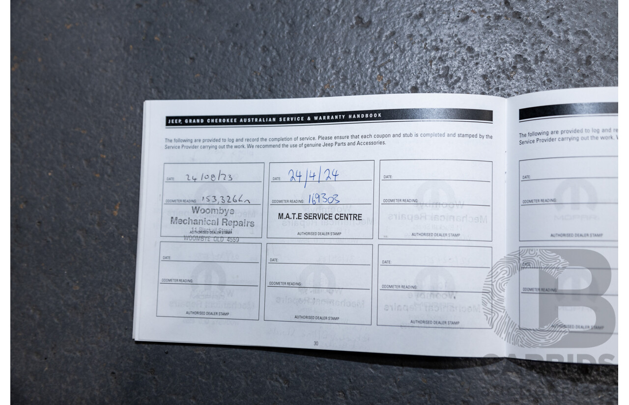 3/2018 Jeep Grand Cherokee SRT 8 (4x4) WK MY18 4d Wagon Diamond Black Crystal Pearl V8 6.4L