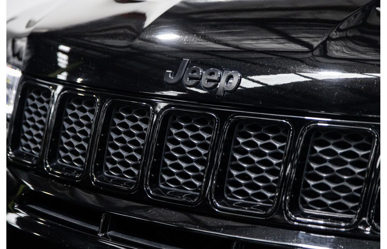 3/2018 Jeep Grand Cherokee SRT 8 (4x4) WK MY18 4d Wagon Diamond Black Crystal Pearl V8 6.4L