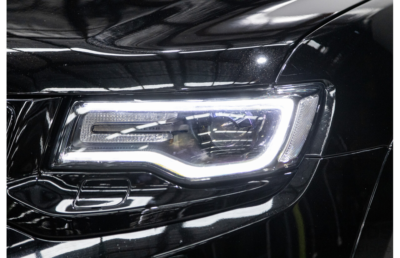 3/2018 Jeep Grand Cherokee SRT 8 (4x4) WK MY18 4d Wagon Diamond Black Crystal Pearl V8 6.4L