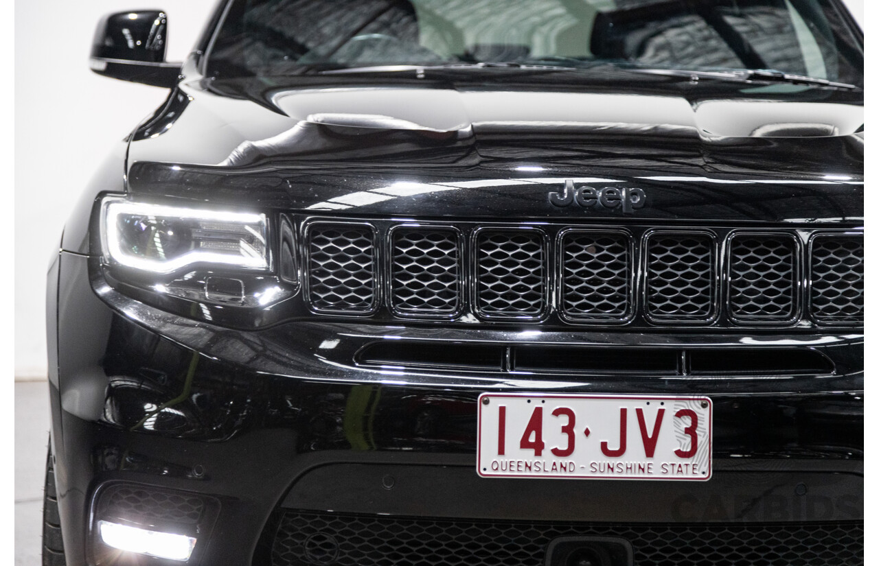 3/2018 Jeep Grand Cherokee SRT 8 (4x4) WK MY18 4d Wagon Diamond Black Crystal Pearl V8 6.4L