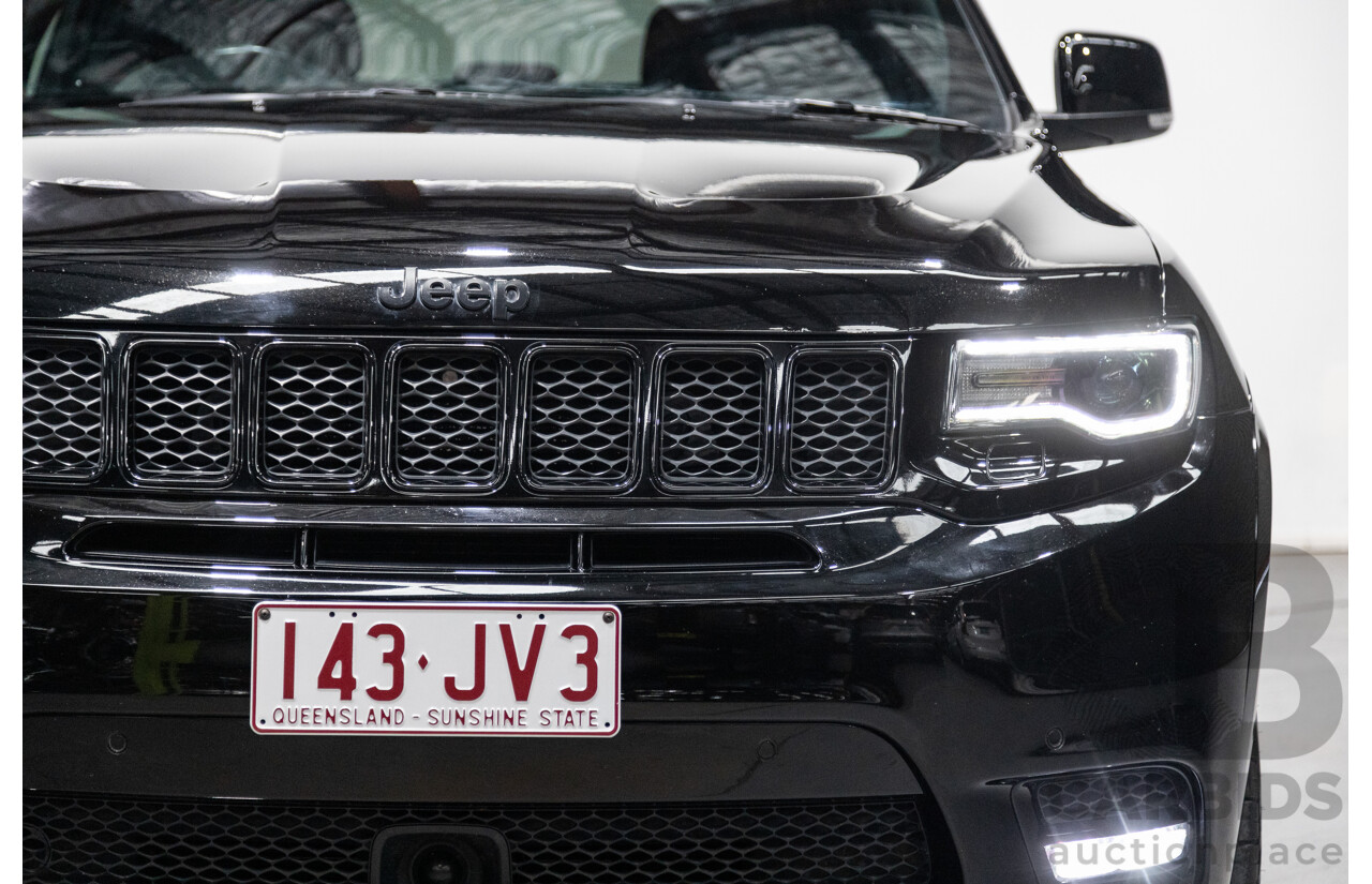 3/2018 Jeep Grand Cherokee SRT 8 (4x4) WK MY18 4d Wagon Diamond Black Crystal Pearl V8 6.4L