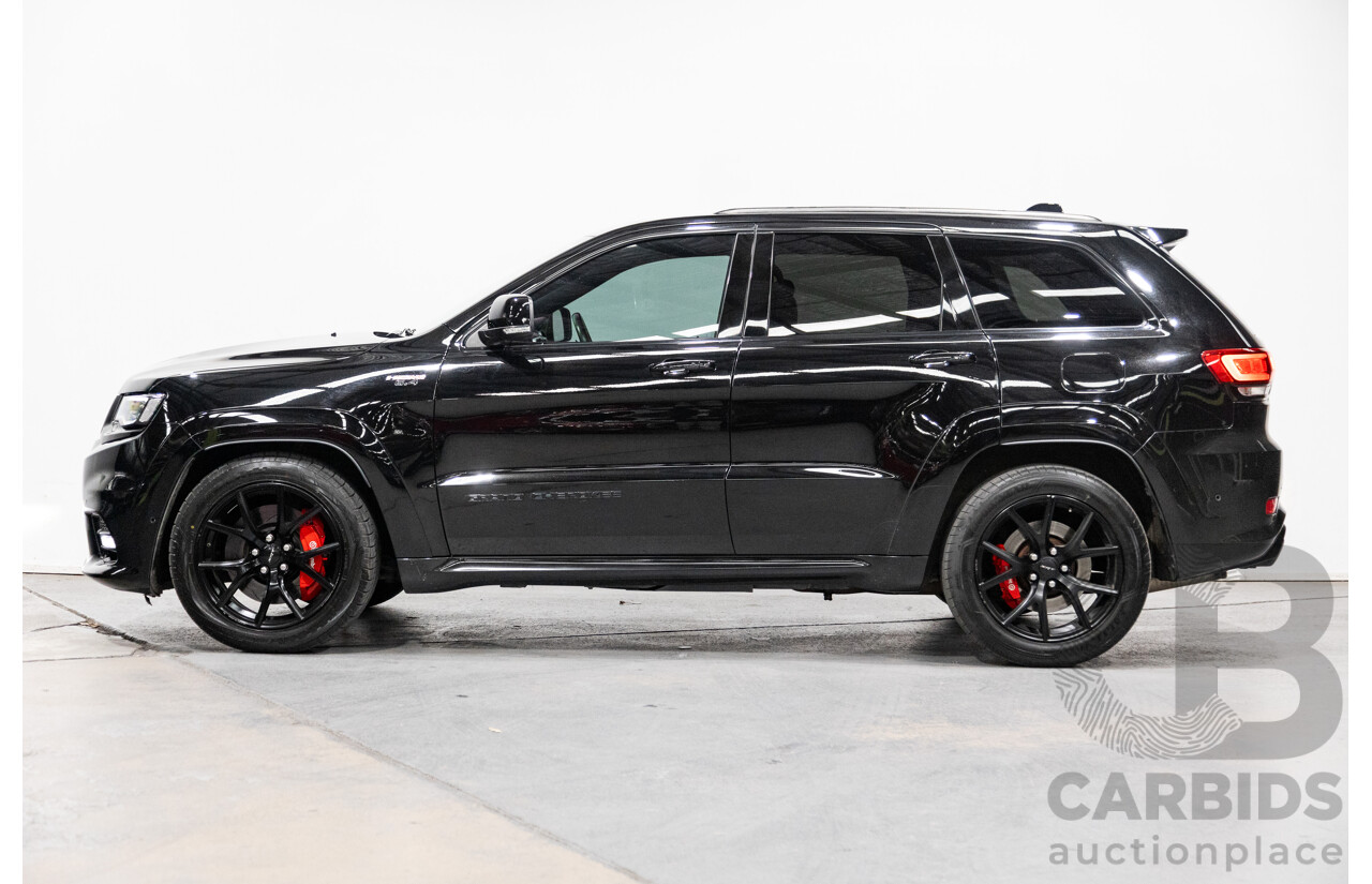 3/2018 Jeep Grand Cherokee SRT 8 (4x4) WK MY18 4d Wagon Diamond Black Crystal Pearl V8 6.4L
