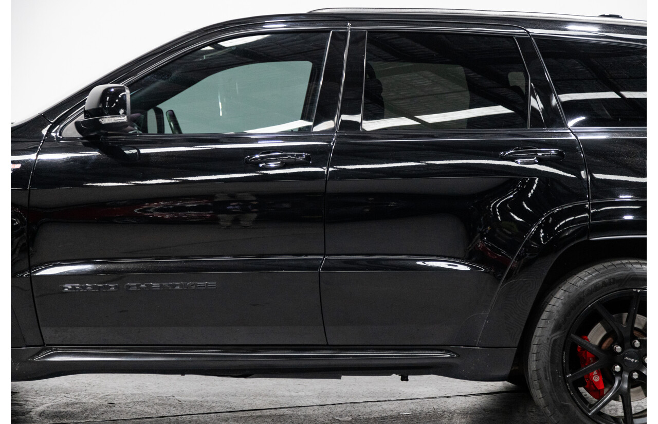 3/2018 Jeep Grand Cherokee SRT 8 (4x4) WK MY18 4d Wagon Diamond Black Crystal Pearl V8 6.4L