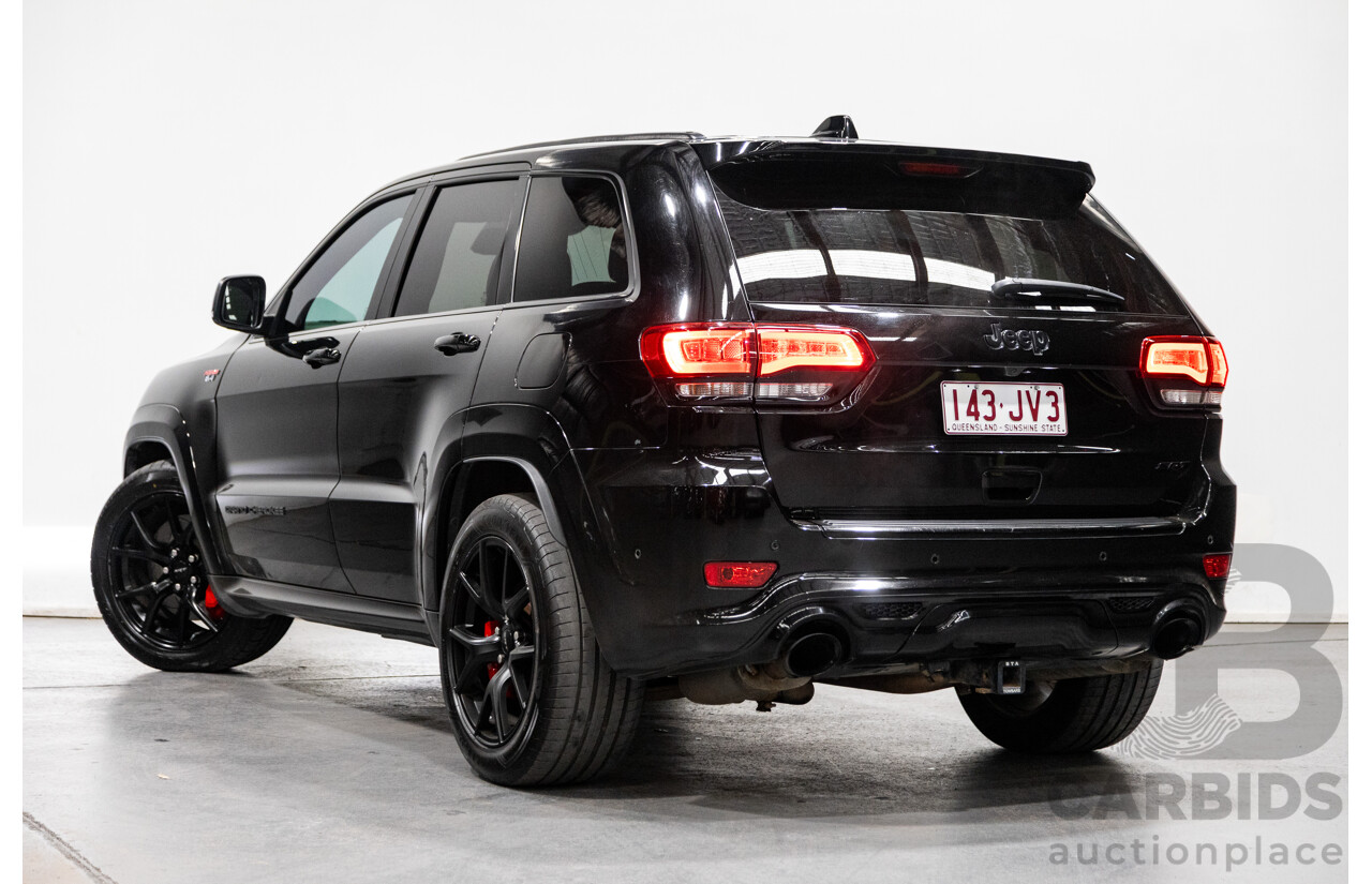 3/2018 Jeep Grand Cherokee SRT 8 (4x4) WK MY18 4d Wagon Diamond Black Crystal Pearl V8 6.4L