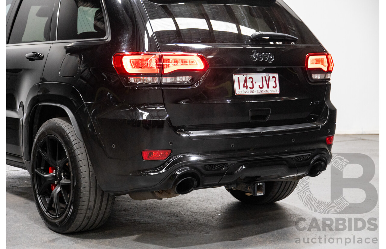 3/2018 Jeep Grand Cherokee SRT 8 (4x4) WK MY18 4d Wagon Diamond Black Crystal Pearl V8 6.4L