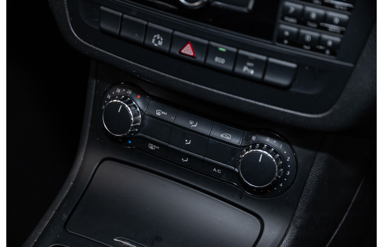 5/2012 Mercedes Benz B180 BE 246 5d Hatchback Grey Turbo 1.6L