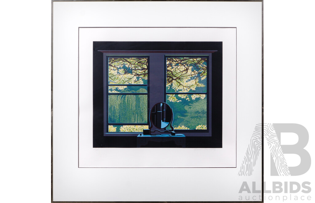 Graham Bannister (Contemporary, 1954-), View From a Window, Screenprint