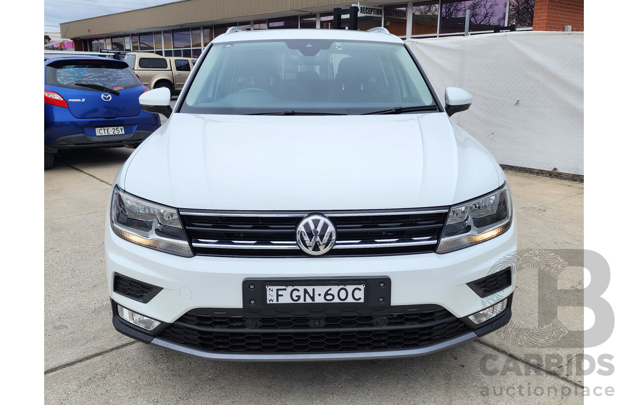 1/2017 Volkswagen Tiguan 132 TSI (4x4) 5NC MY16 4d Wagon White 2.0L