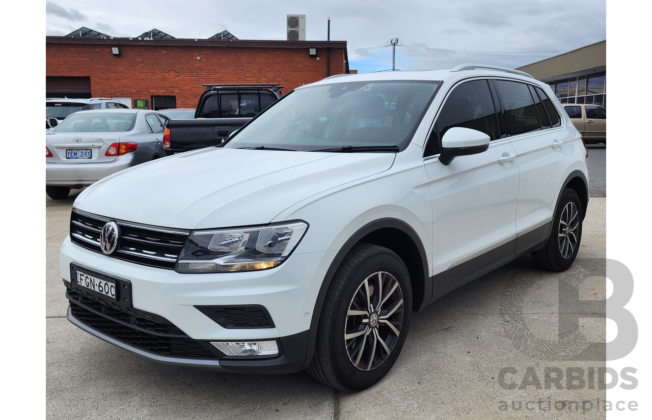 1/2017 Volkswagen Tiguan 132 TSI (4x4) 5NC MY16 4d Wagon White 2.0L