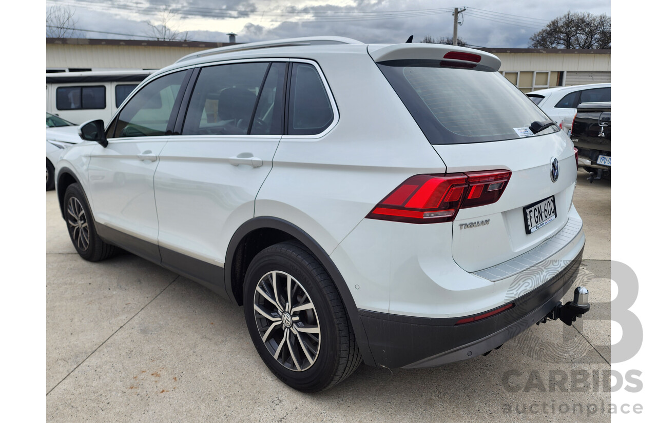 1/2017 Volkswagen Tiguan 132 TSI (4x4) 5NC MY16 4d Wagon White 2.0L