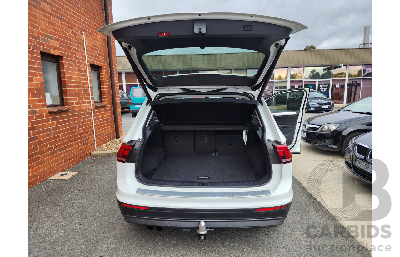 1/2017 Volkswagen Tiguan 132 TSI (4x4) 5NC MY16 4d Wagon White 2.0L