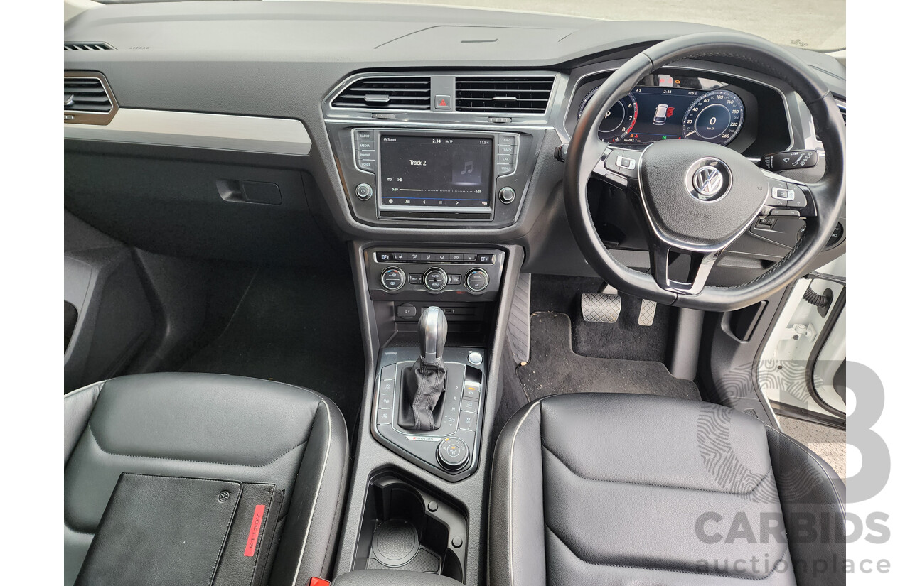 1/2017 Volkswagen Tiguan 132 TSI (4x4) 5NC MY16 4d Wagon White 2.0L