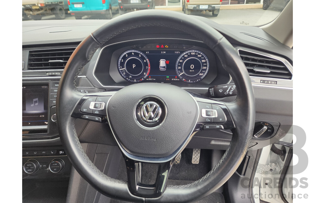 1/2017 Volkswagen Tiguan 132 TSI (4x4) 5NC MY16 4d Wagon White 2.0L