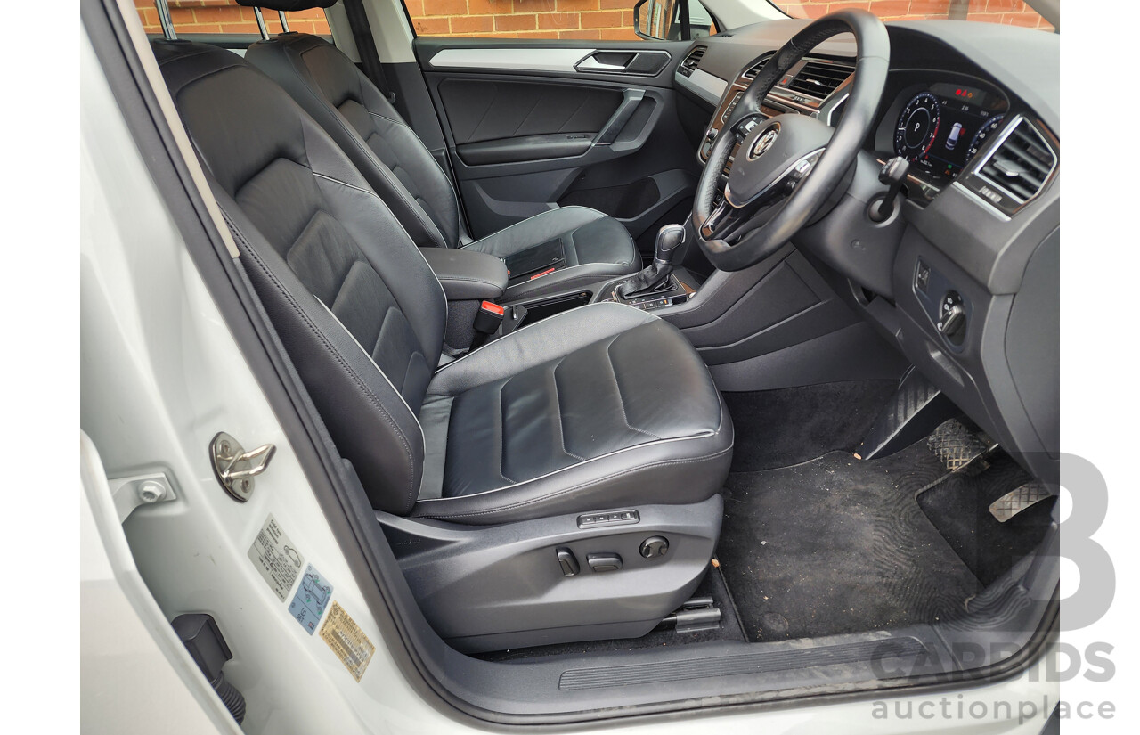 1/2017 Volkswagen Tiguan 132 TSI (4x4) 5NC MY16 4d Wagon White 2.0L