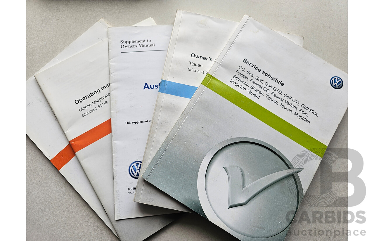 7/2011 Volkswagen Tiguan 147 TSI 5NC MY11 4d Wagon Grey 2.0L