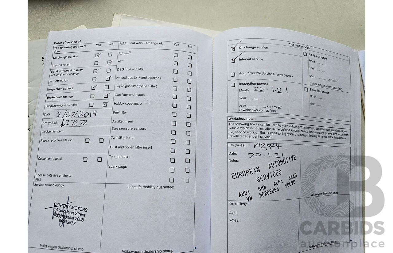 7/2011 Volkswagen Tiguan 147 TSI 5NC MY11 4d Wagon Grey 2.0L
