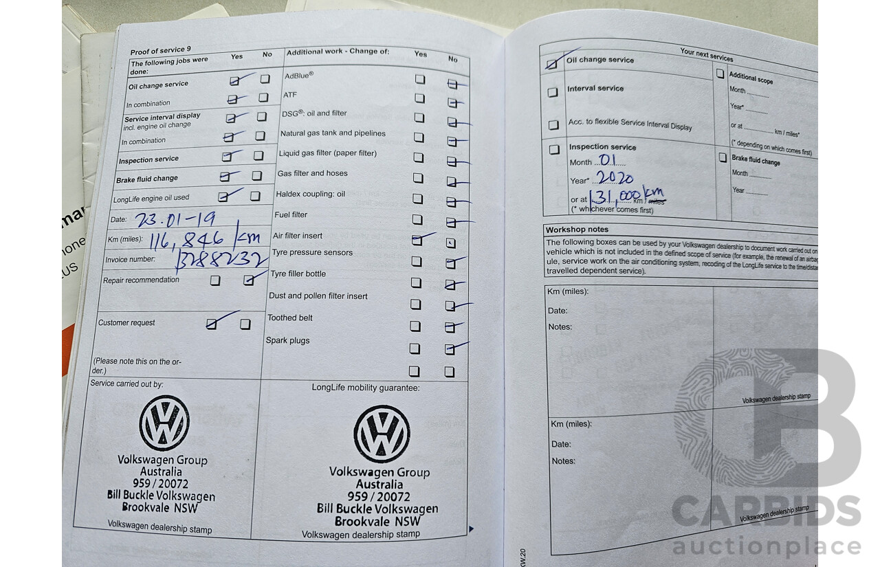 7/2011 Volkswagen Tiguan 147 TSI 5NC MY11 4d Wagon Grey 2.0L