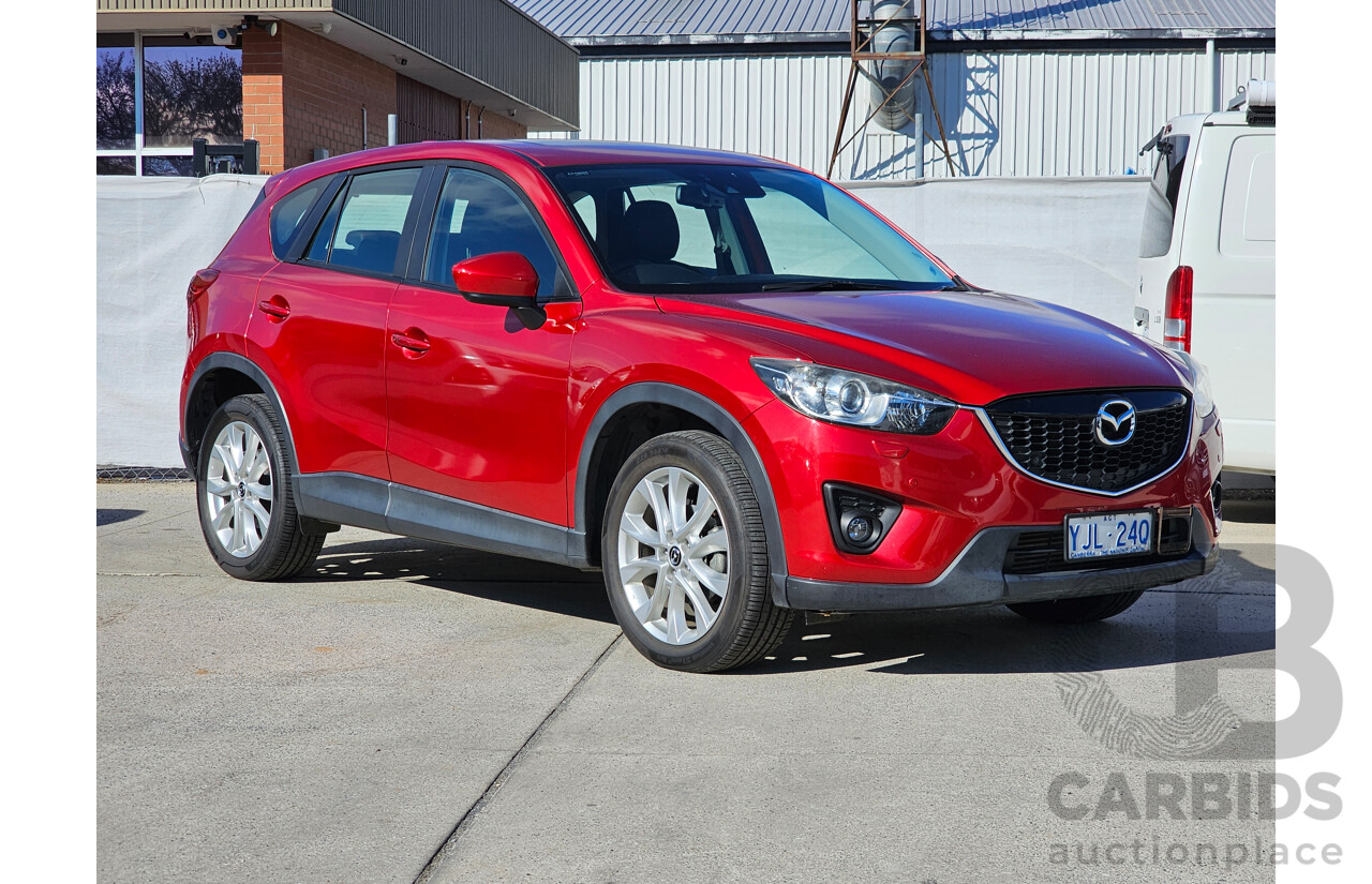 2/2013 Mazda Cx-5 Akera (4x4) MY13 4d Wagon Red 2.2L