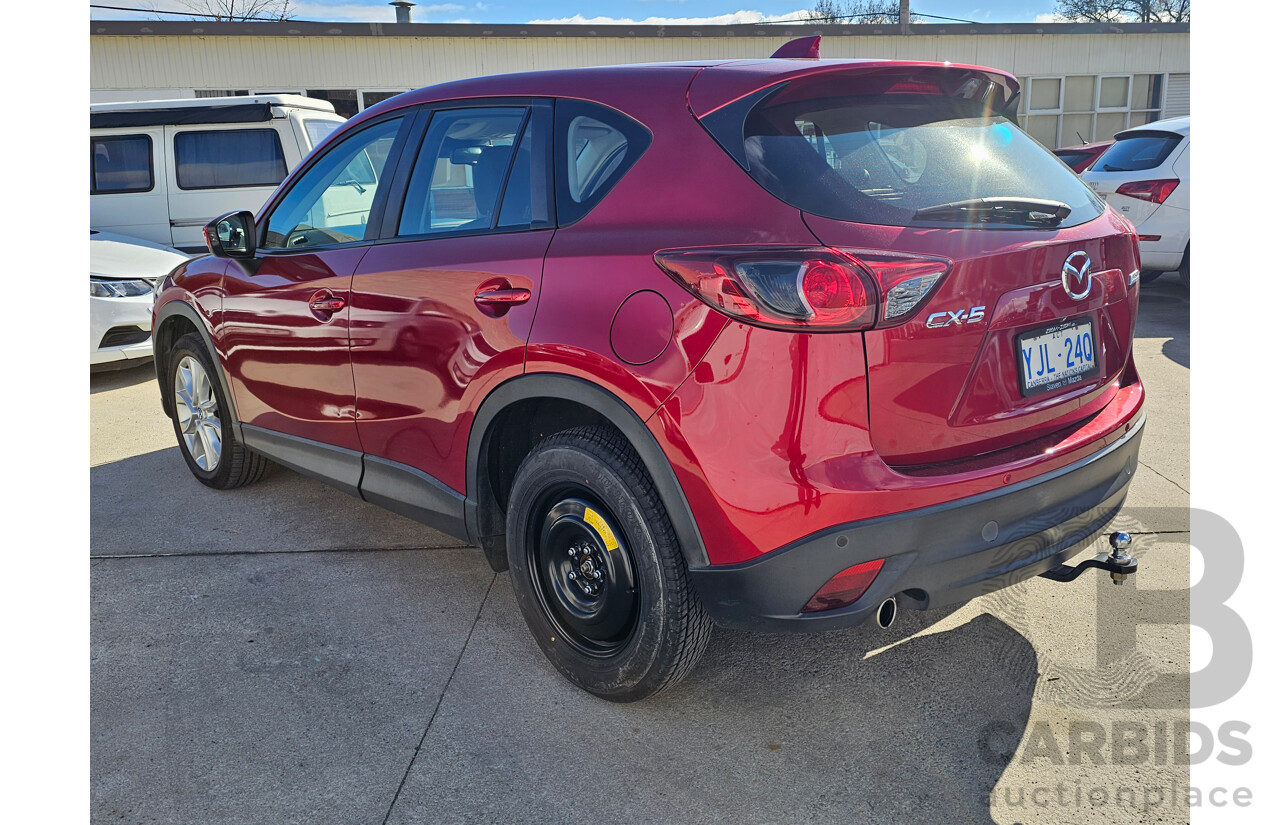 2/2013 Mazda Cx-5 Akera (4x4) MY13 4d Wagon Red 2.2L