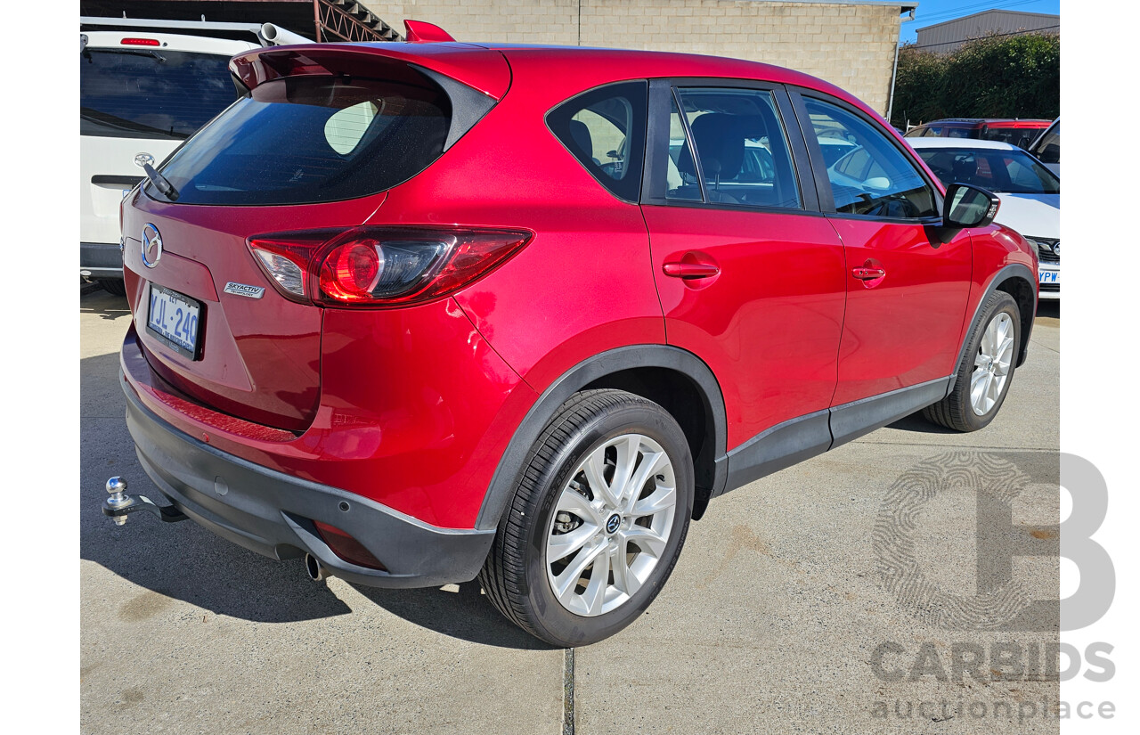 2/2013 Mazda Cx-5 Akera (4x4) MY13 4d Wagon Red 2.2L