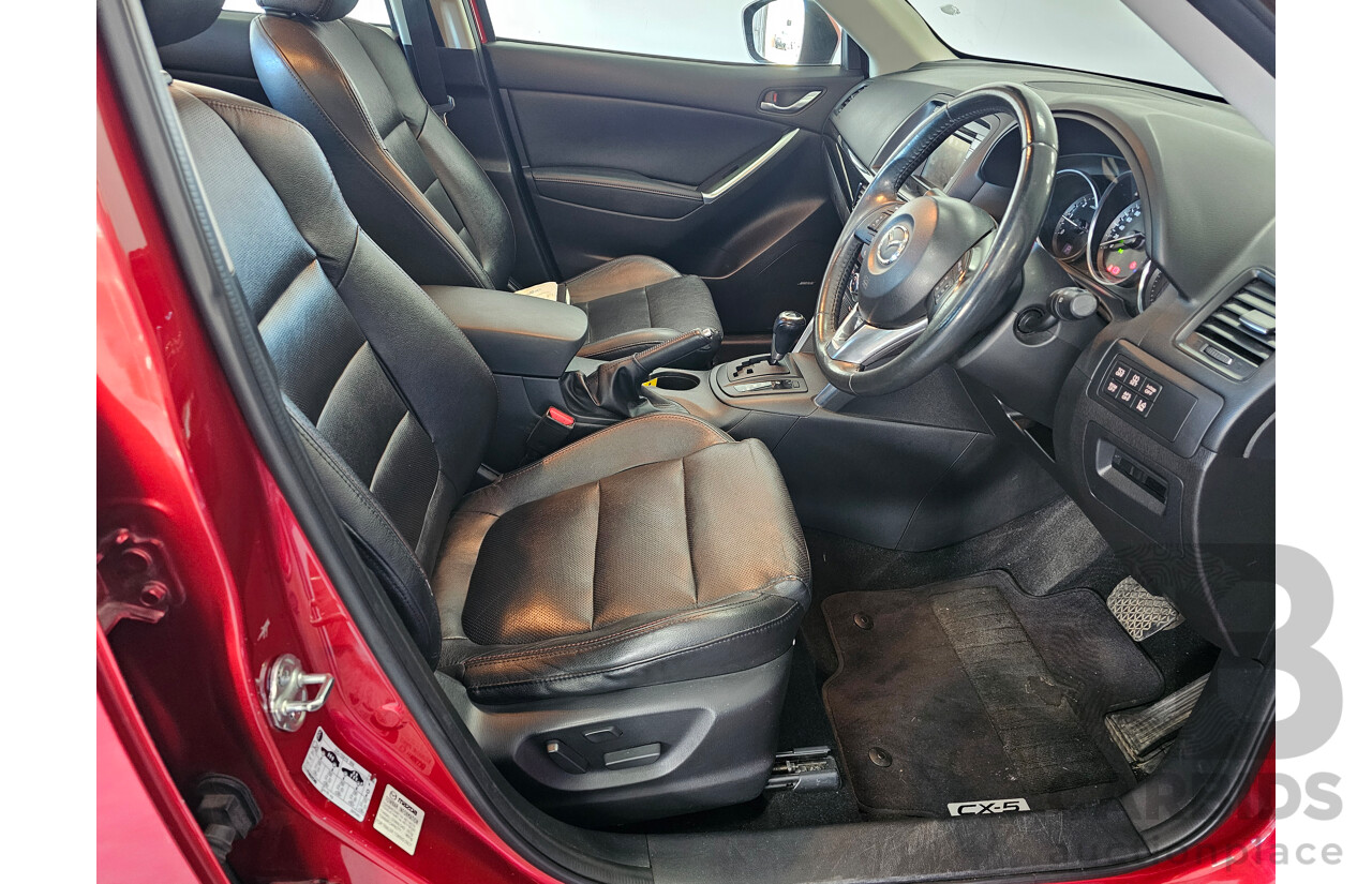 2/2013 Mazda Cx-5 Akera (4x4) MY13 4d Wagon Red 2.2L
