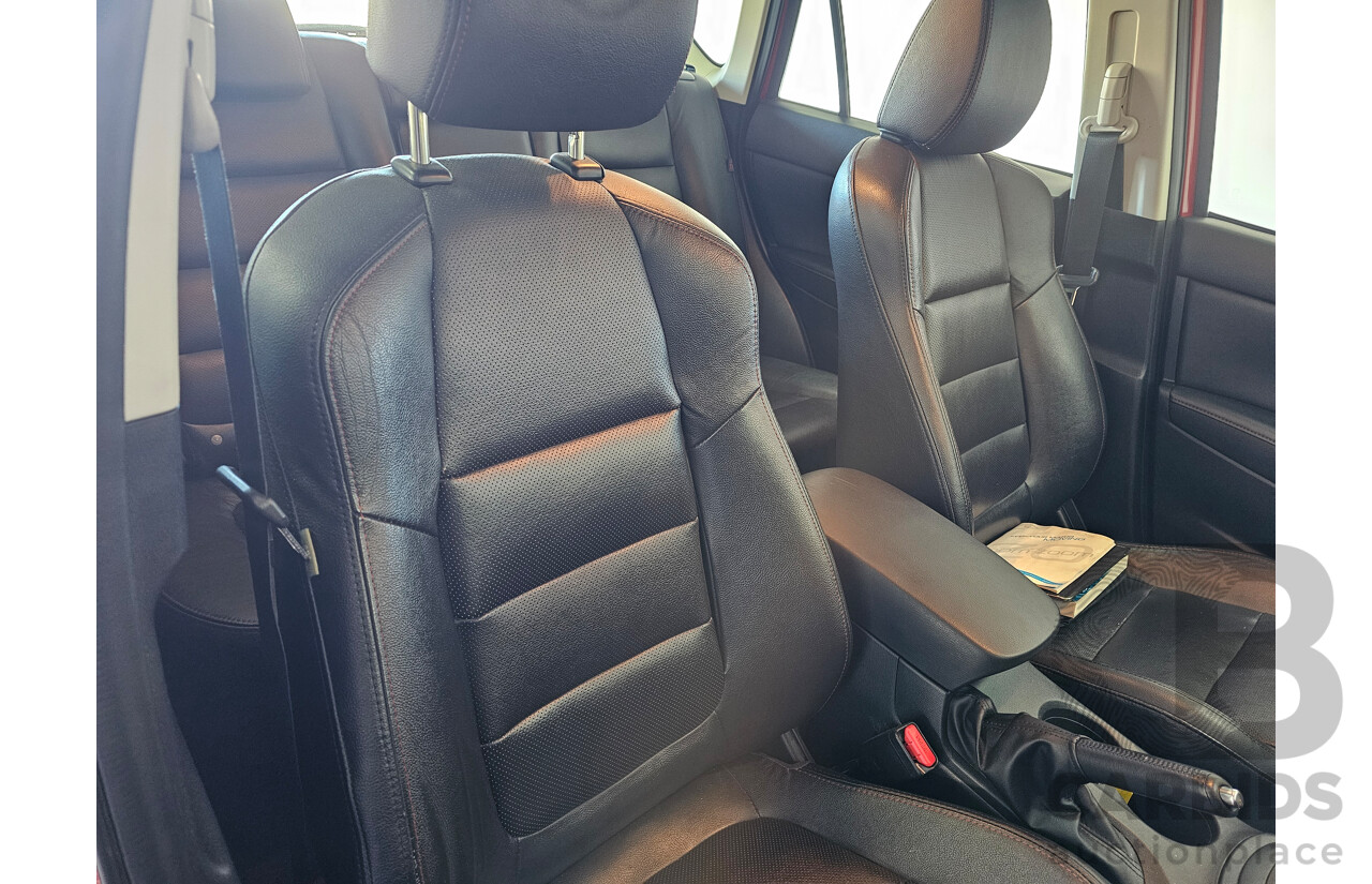 2/2013 Mazda Cx-5 Akera (4x4) MY13 4d Wagon Red 2.2L