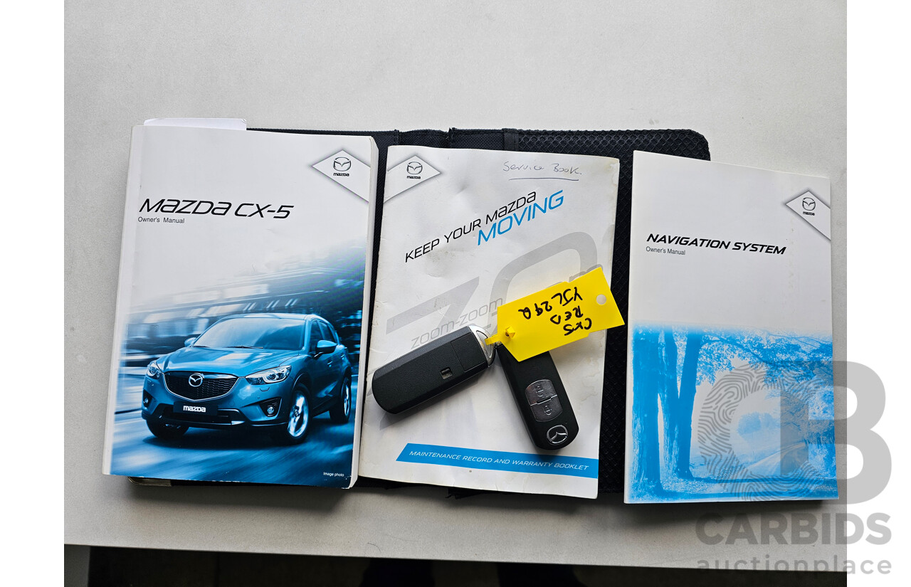 2/2013 Mazda Cx-5 Akera (4x4) MY13 4d Wagon Red 2.2L
