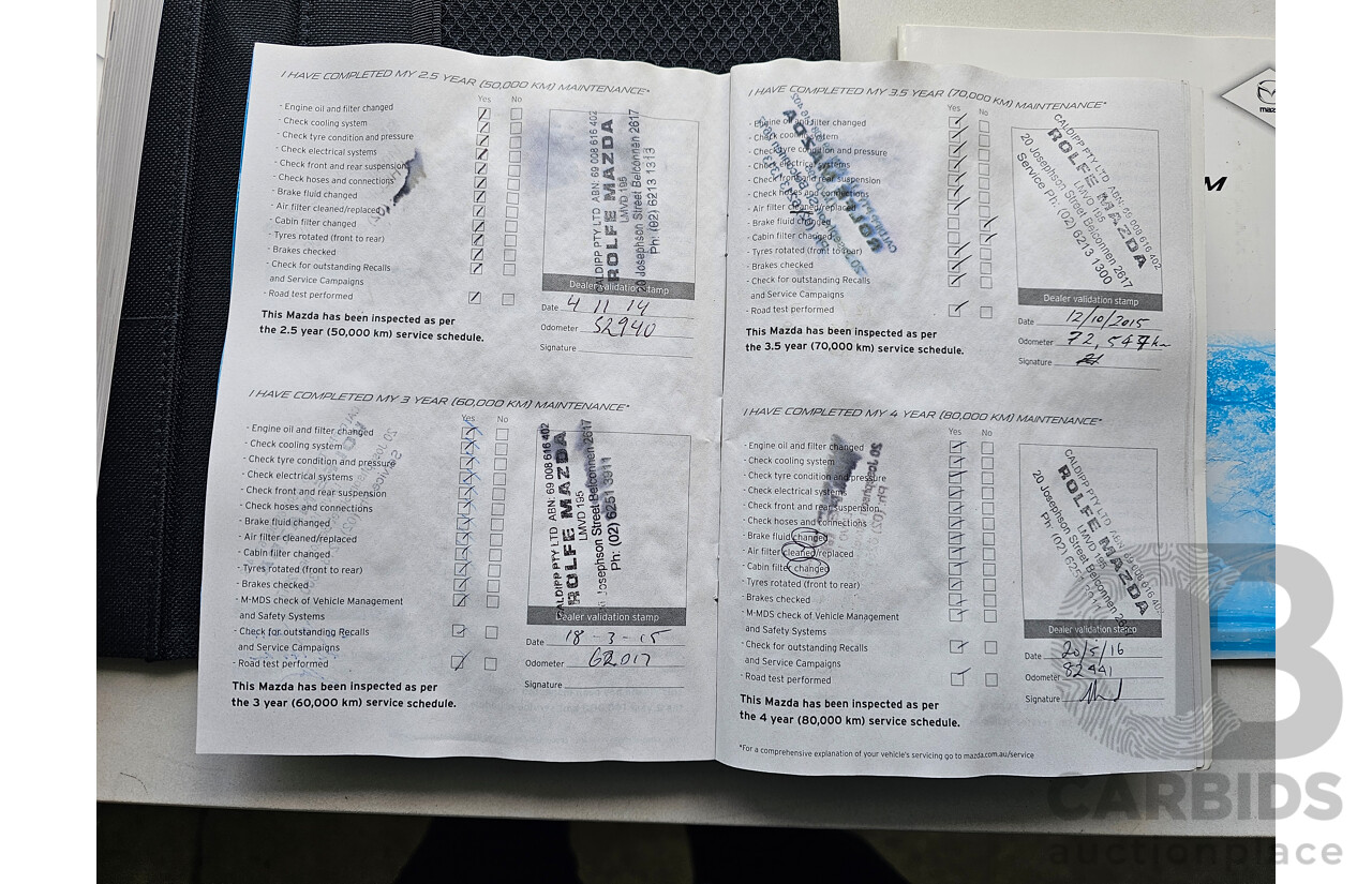 2/2013 Mazda Cx-5 Akera (4x4) MY13 4d Wagon Red 2.2L