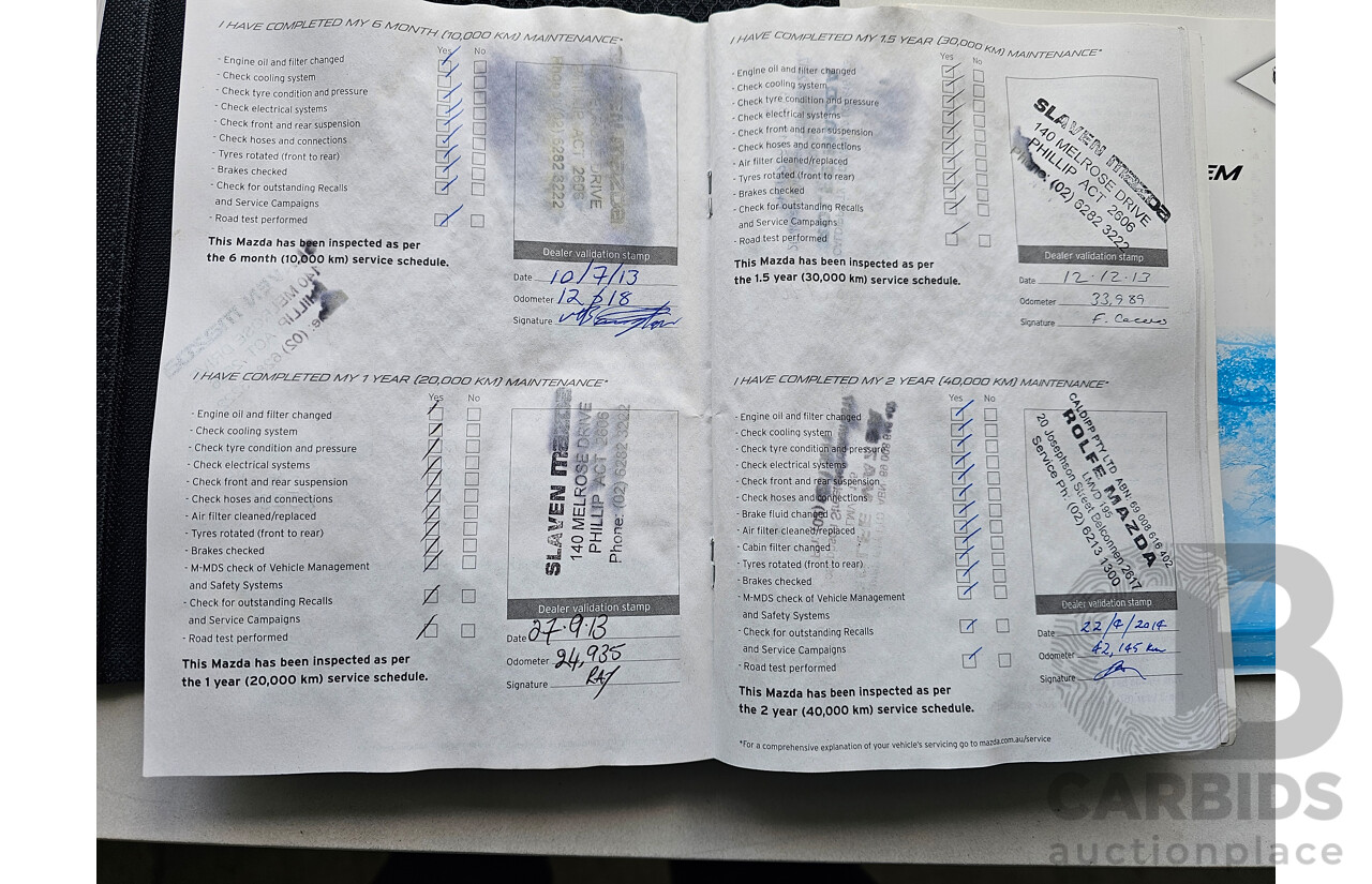 2/2013 Mazda Cx-5 Akera (4x4) MY13 4d Wagon Red 2.2L