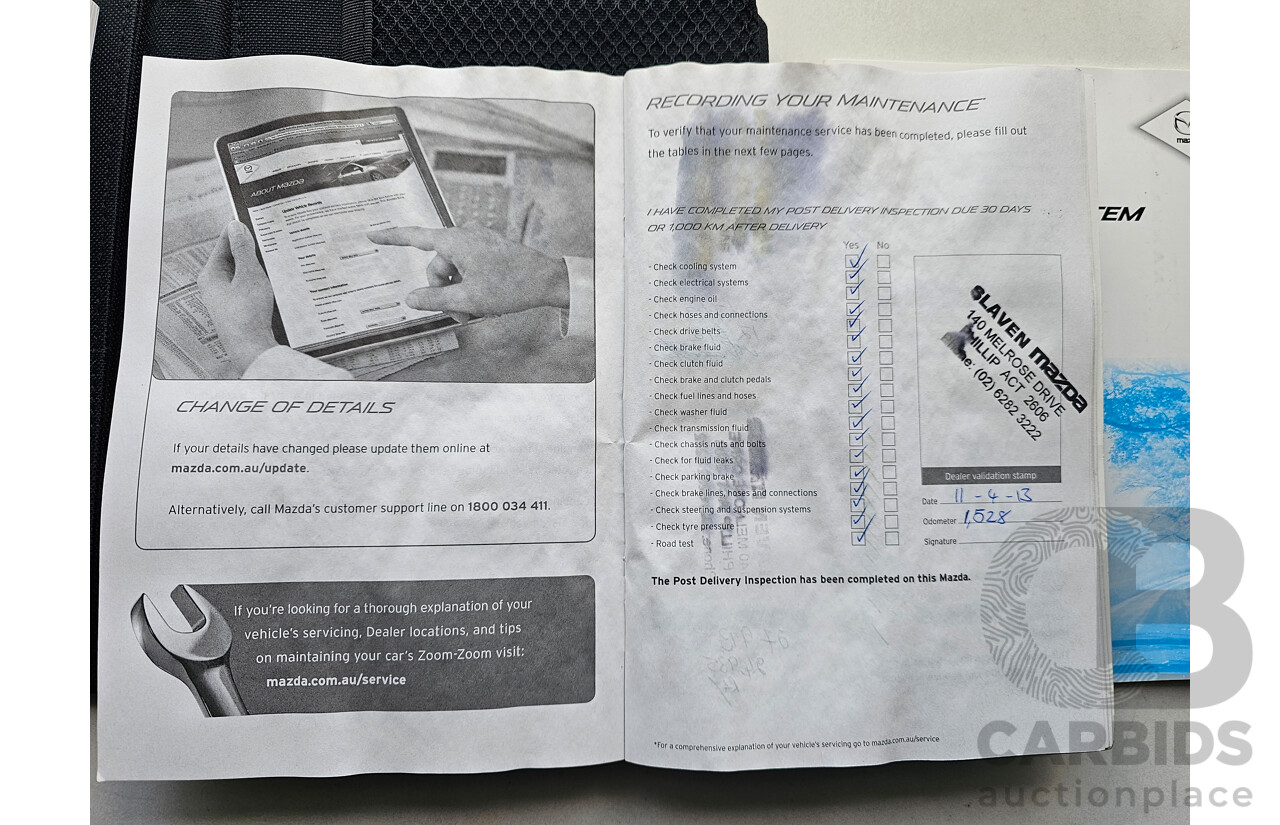 2/2013 Mazda Cx-5 Akera (4x4) MY13 4d Wagon Red 2.2L