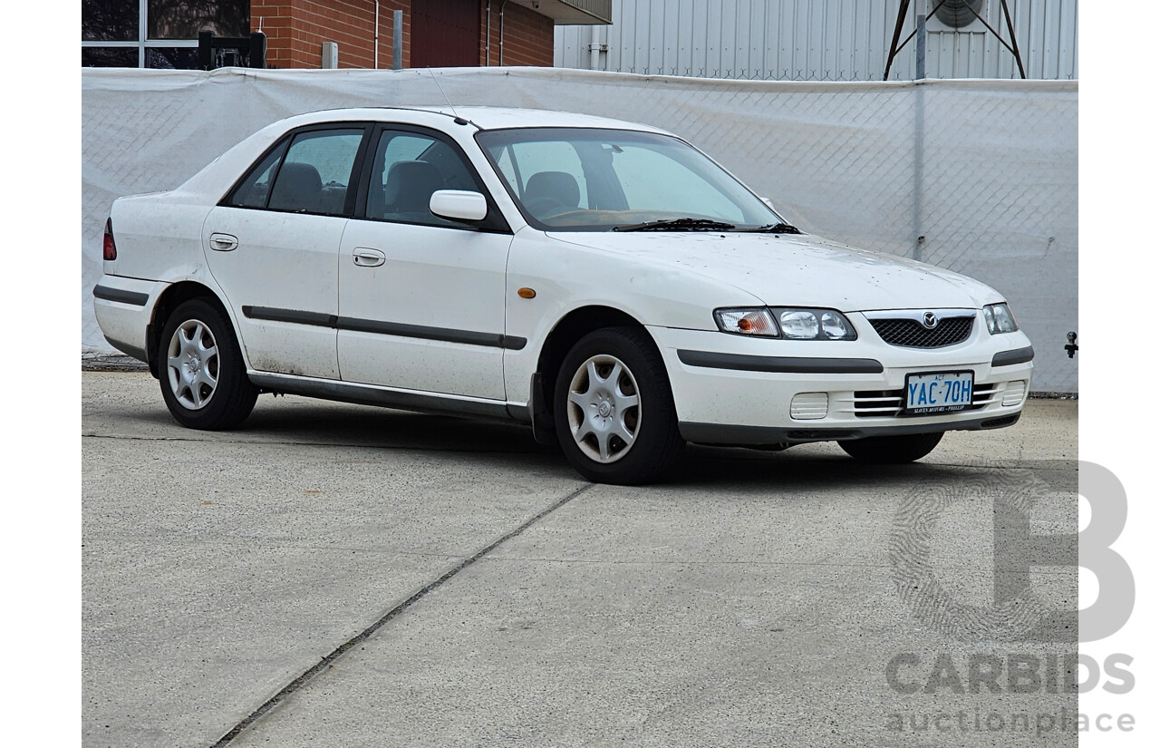 3/1998 Mazda 626 Classic 4d Sedan White 2.0L