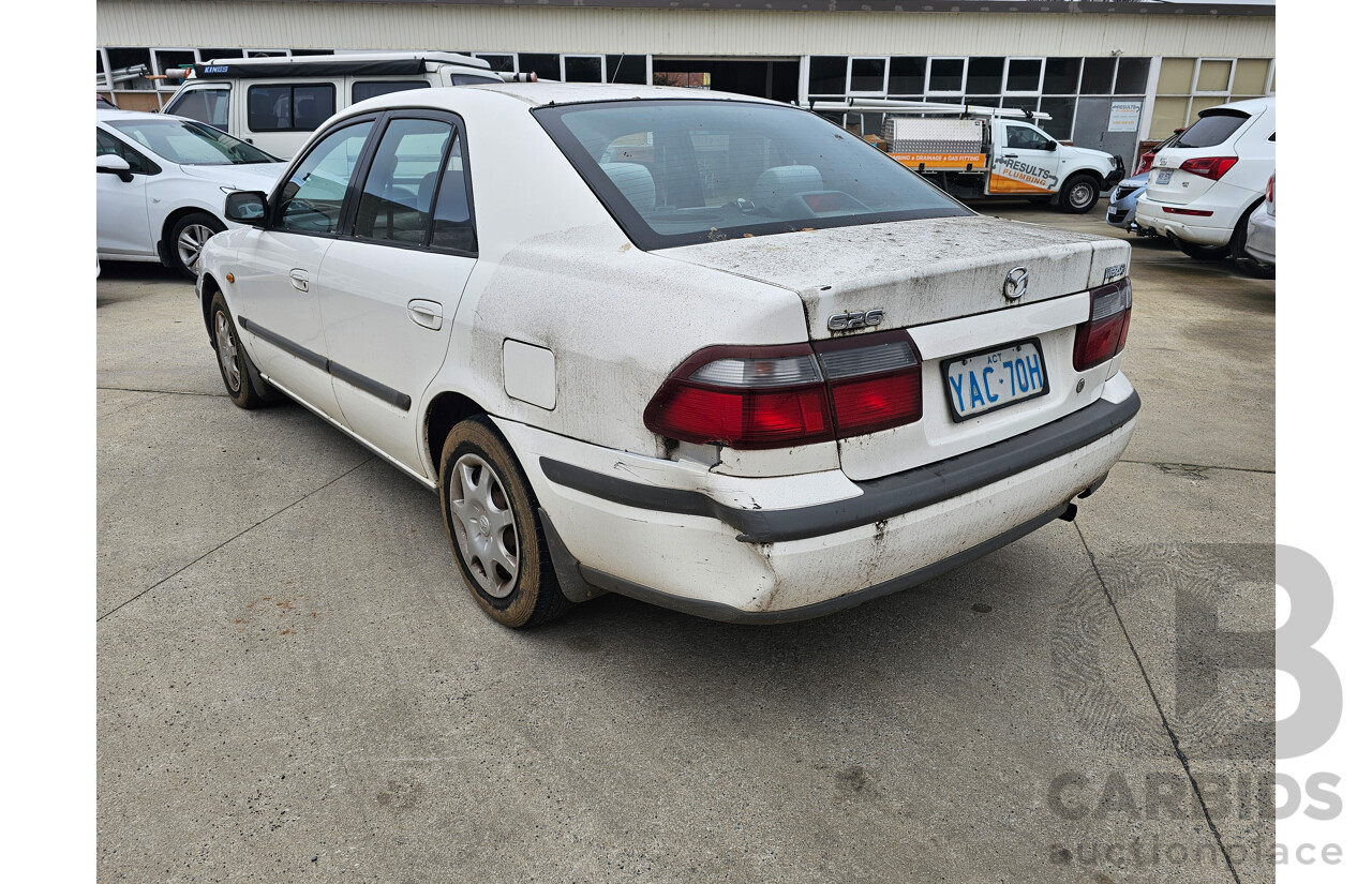 3/1998 Mazda 626 Classic 4d Sedan White 2.0L