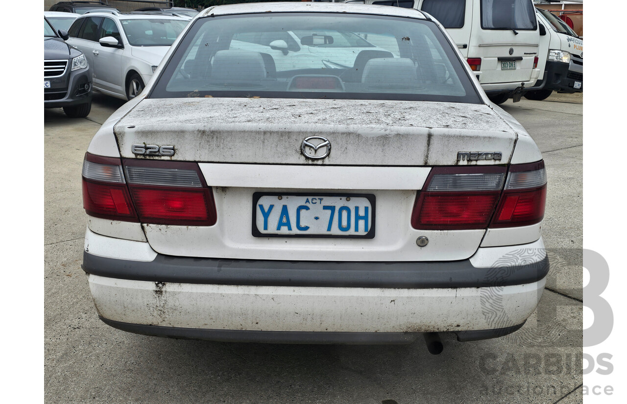 3/1998 Mazda 626 Classic 4d Sedan White 2.0L