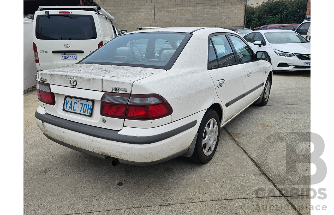 3/1998 Mazda 626 Classic 4d Sedan White 2.0L