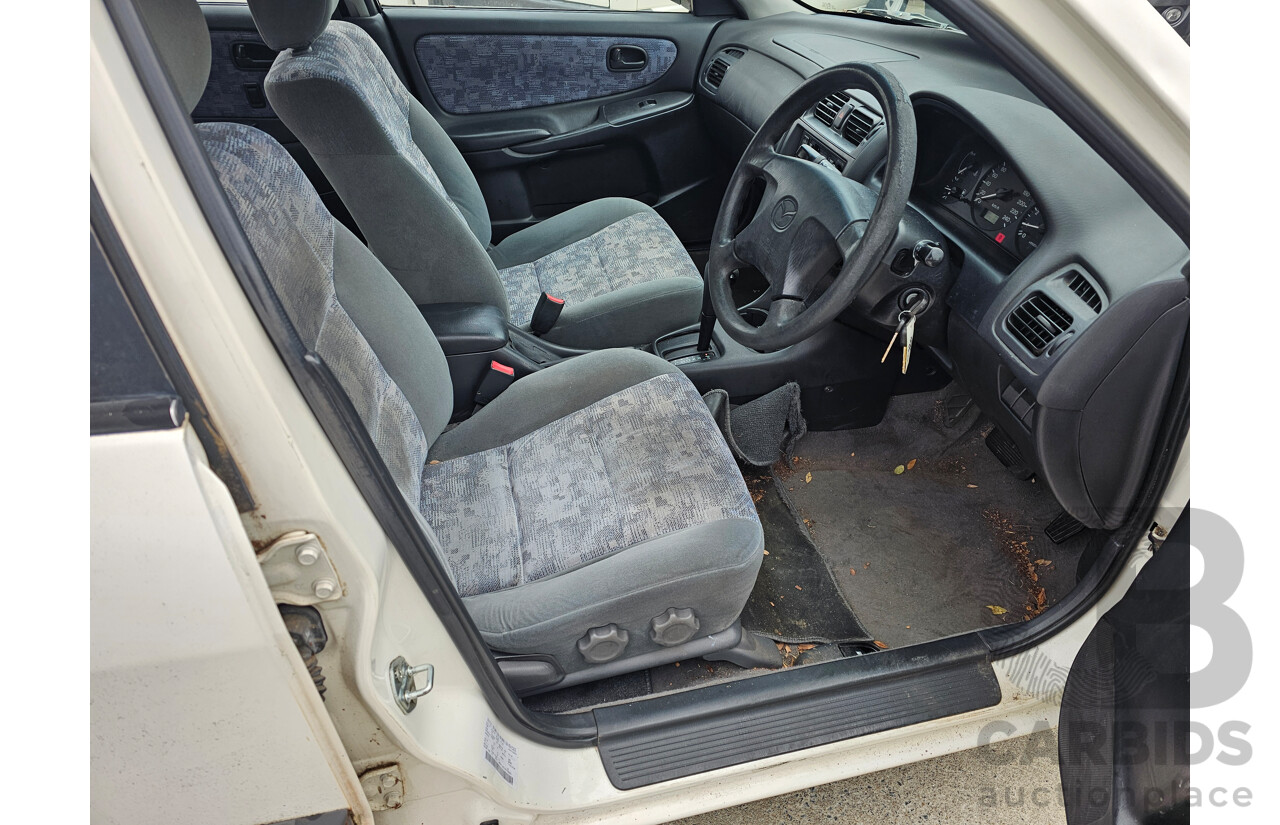 3/1998 Mazda 626 Classic  4d Sedan White 2.0L